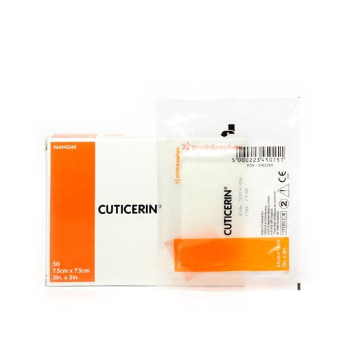 Cuticerin Gauze 7.5cm x 7.5cm each