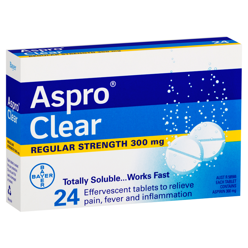Aspro Clear 300mg 24tabs
