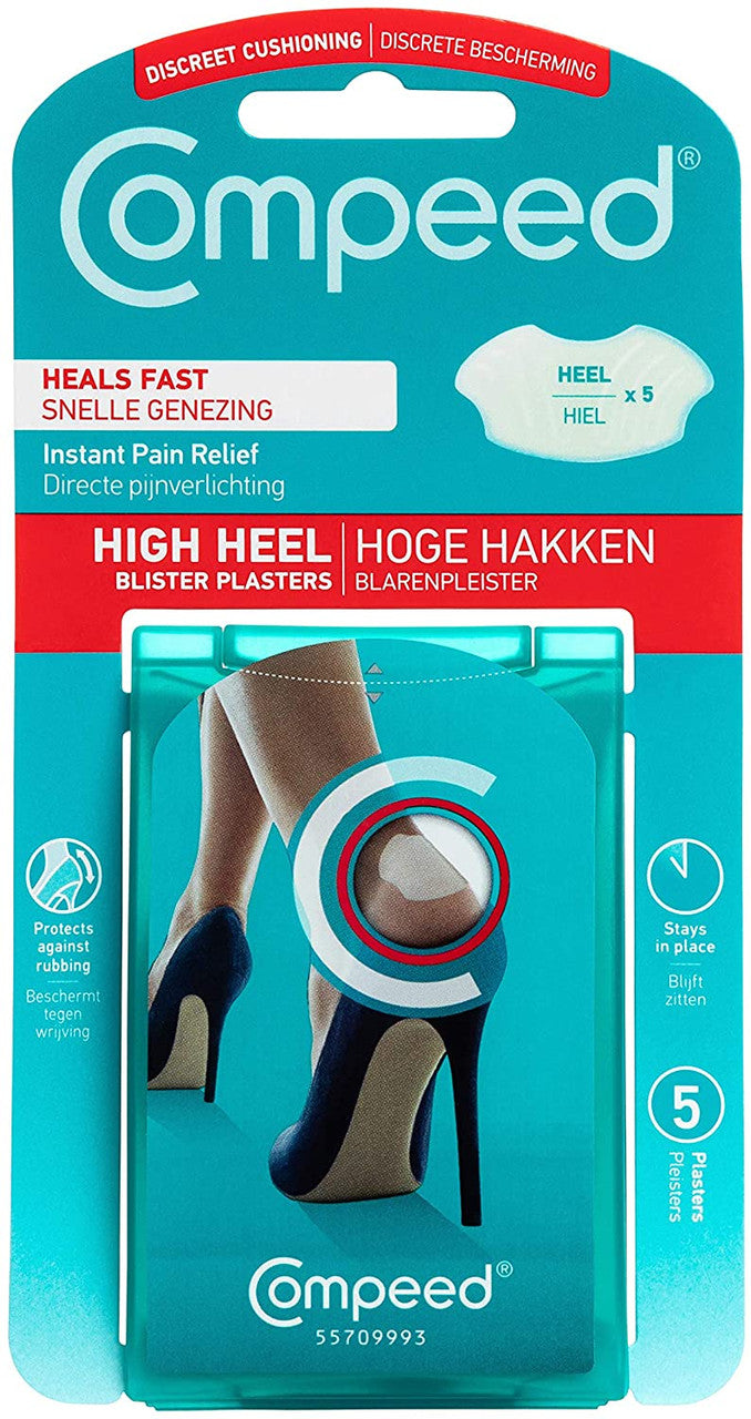 COMPEED H/Heel Blister Plaster 5pk