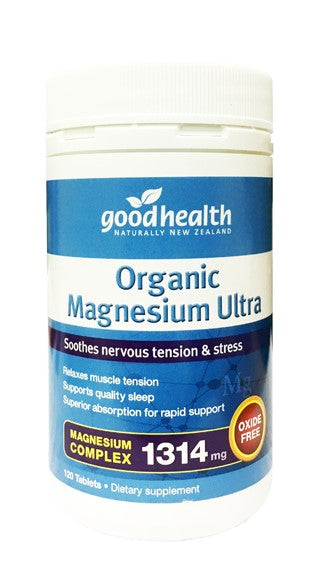 GHP Magnesium Ultra Organic 120tab