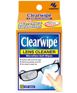 Clearwipe Lens Cleaner Wipes 20&