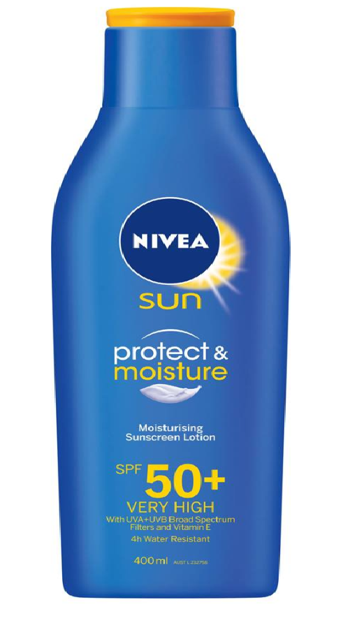 NIVEA Sun Moist Lotion SPF50+ 400ml