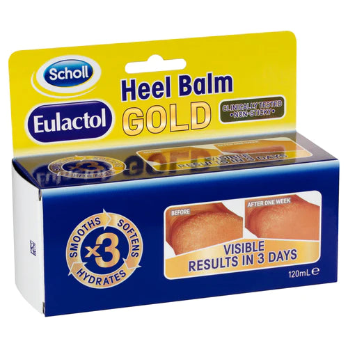 SCHOLL Eulactol Heel Balm Gold 120ml