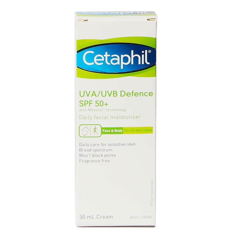 Cetaphil UVA/UVB Defence SPF50+ 50ml