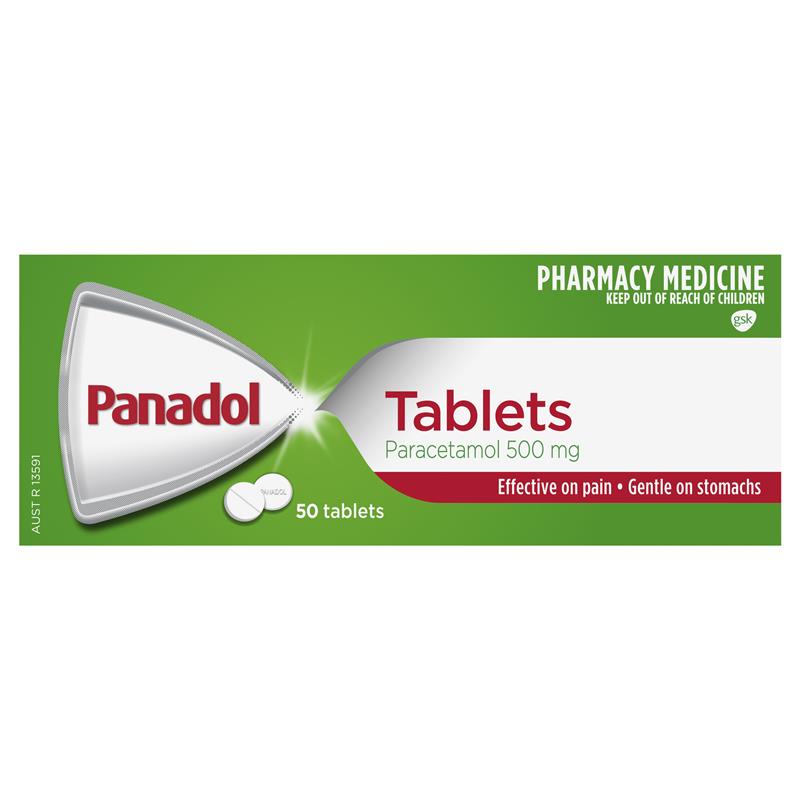 PANADOL 500mg Tablets 50s