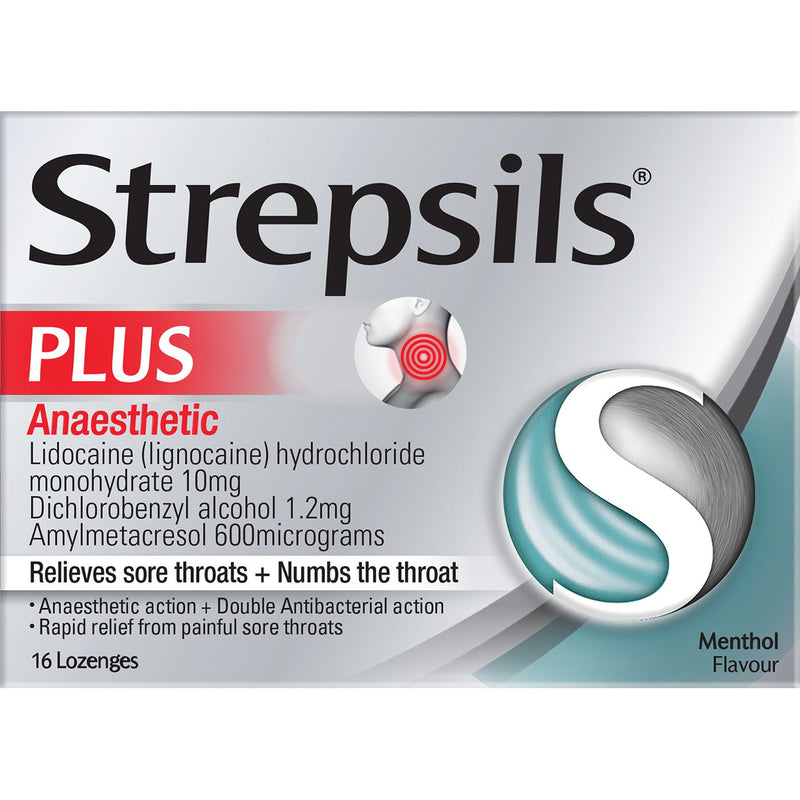 STREPSILS Plus Anaesthetic Loz 16s