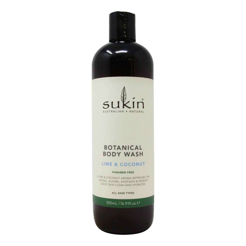 SUKIN Bot B/W Lime&Coconut 500ml