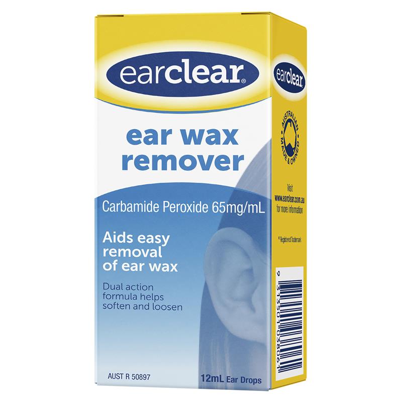 EARCLEAR Wax Removal Drops 12ml