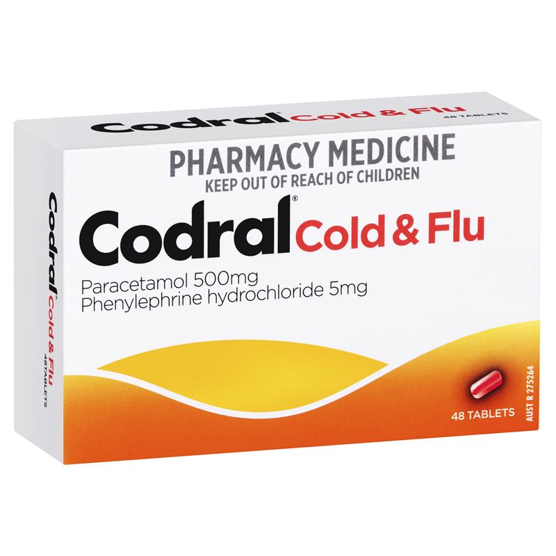 CODRAL Cold and Flu Tablets 48s