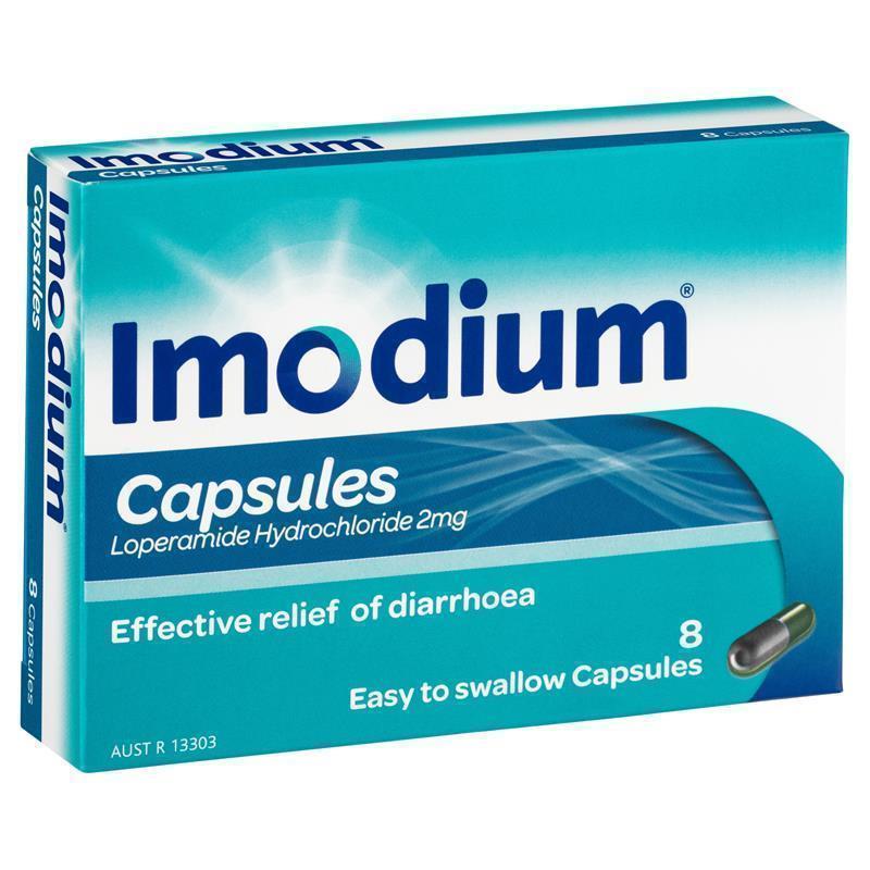 IMODIUM 2mg 8caps