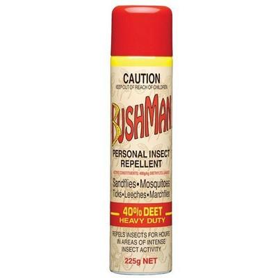 BUSHMAN H/Duty Aerosol 40% Deet 225g