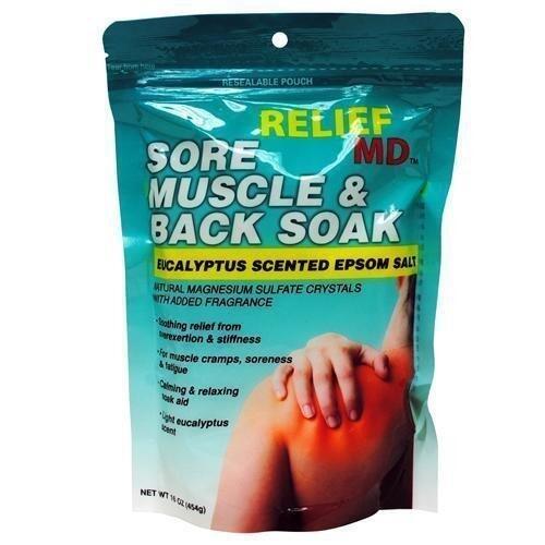 ReliefMD Sore Muscle &Back Soak454g