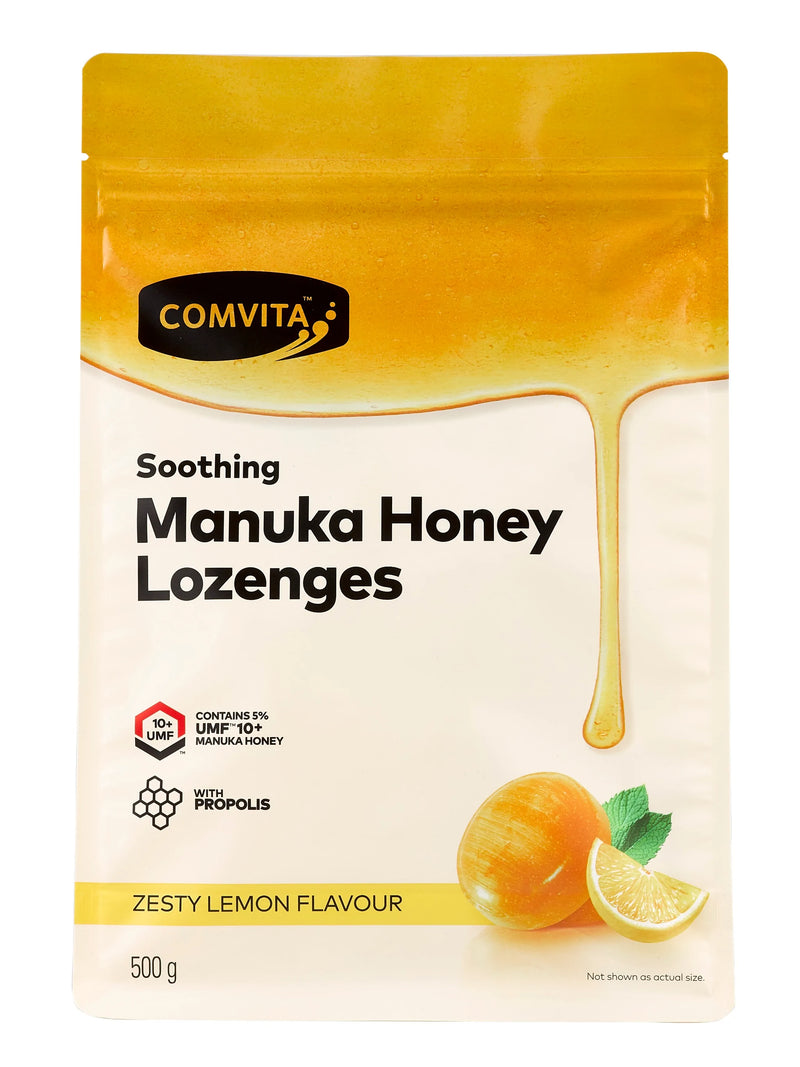 Comv M/Hon Lozenges L & H 500g