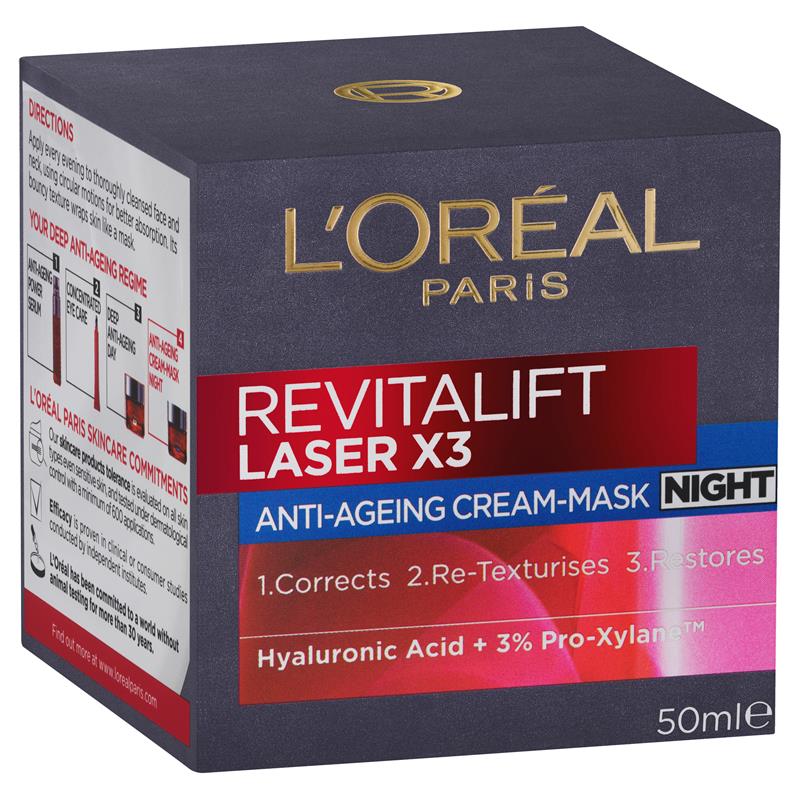 LO Revitalift Laser X3 Night Cr 50ml