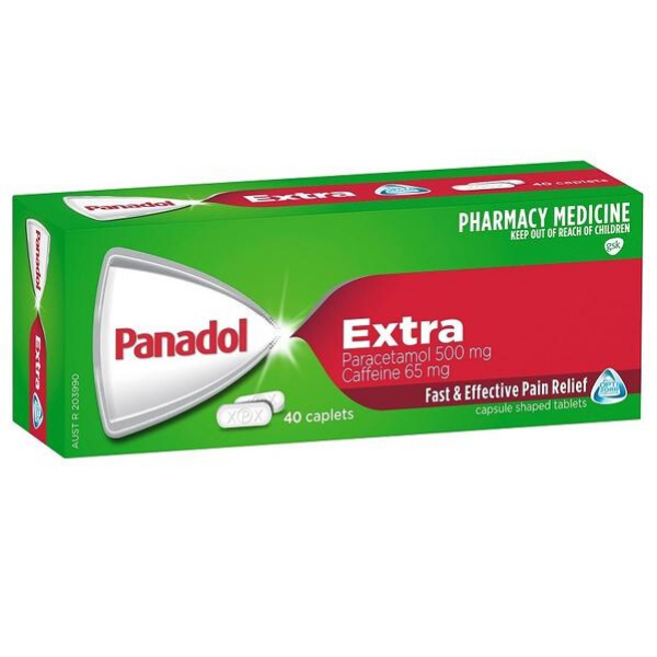 PANADOL Extra Caplet 40s