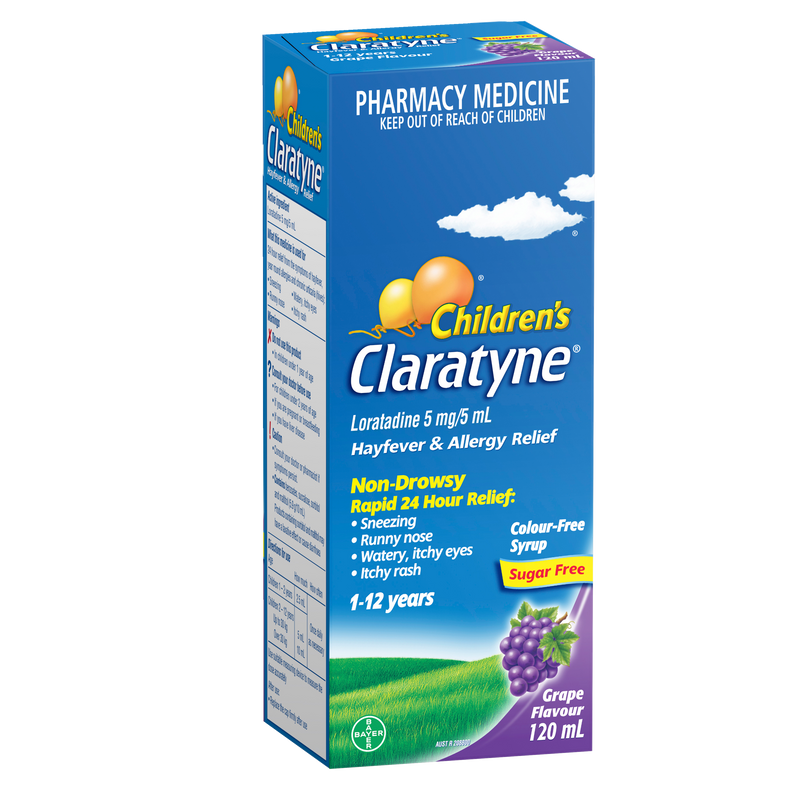 CLARATYNE Child Syrup Grape 120ml