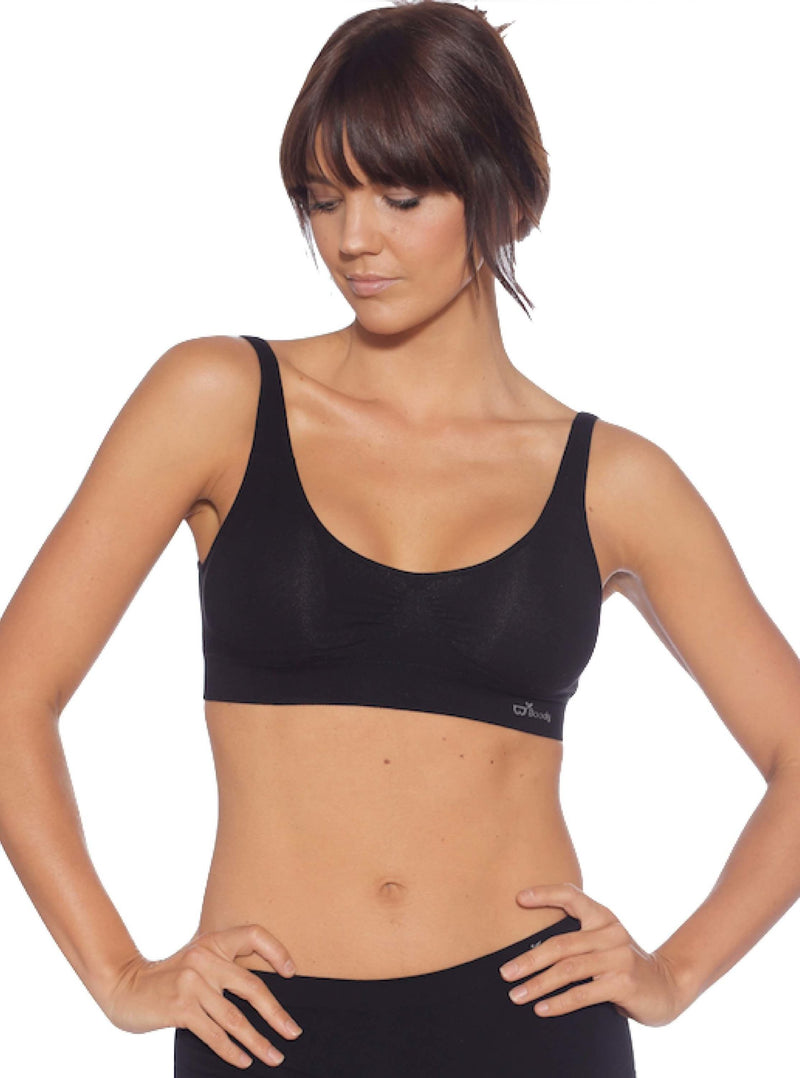 BOODY Wmns Shaper Crop Bra M Blk