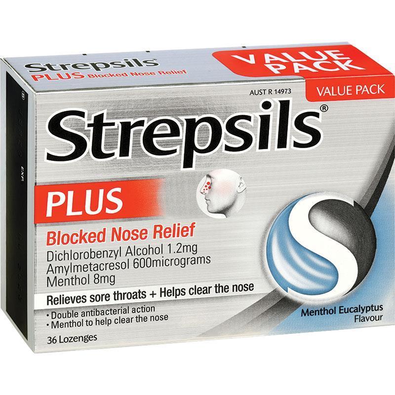 STREPSILS Plus Anaesthetic Loz 36s