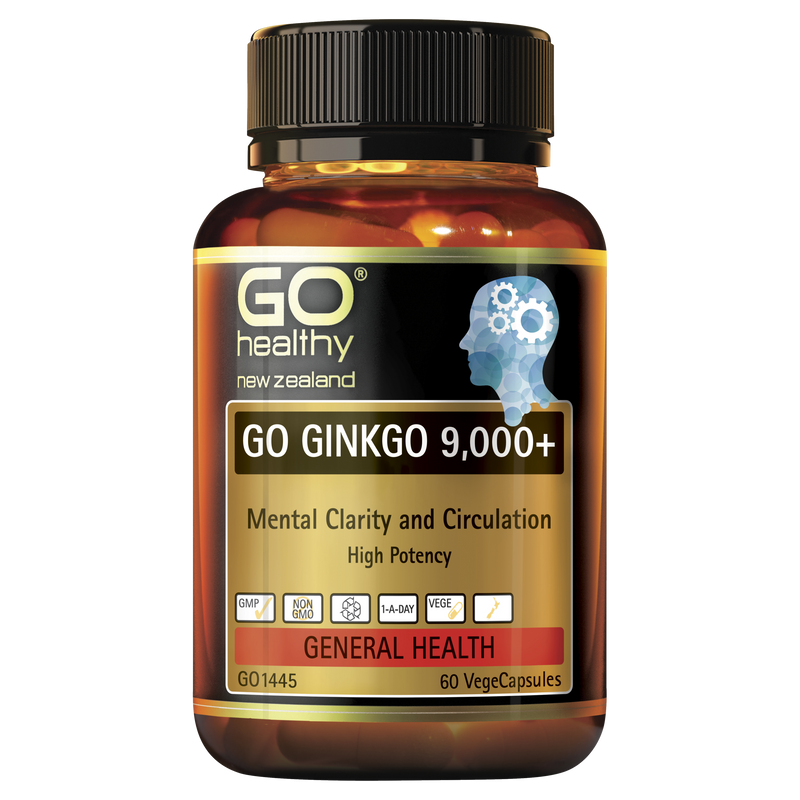 GO Ginkgo 9000+ vCaps 60s