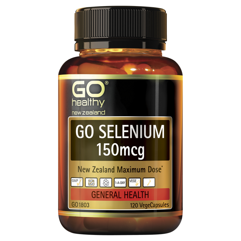 GO Selenium 150mcg VCaps 120s
