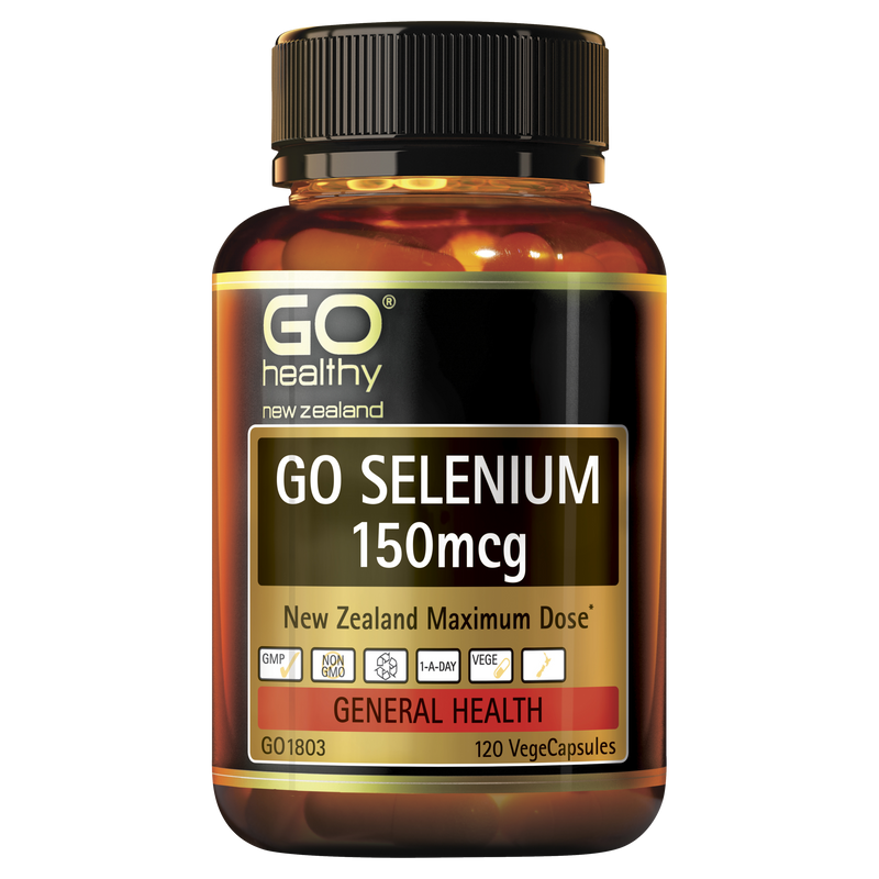 GO Selenium 150mcg 120vcaps
