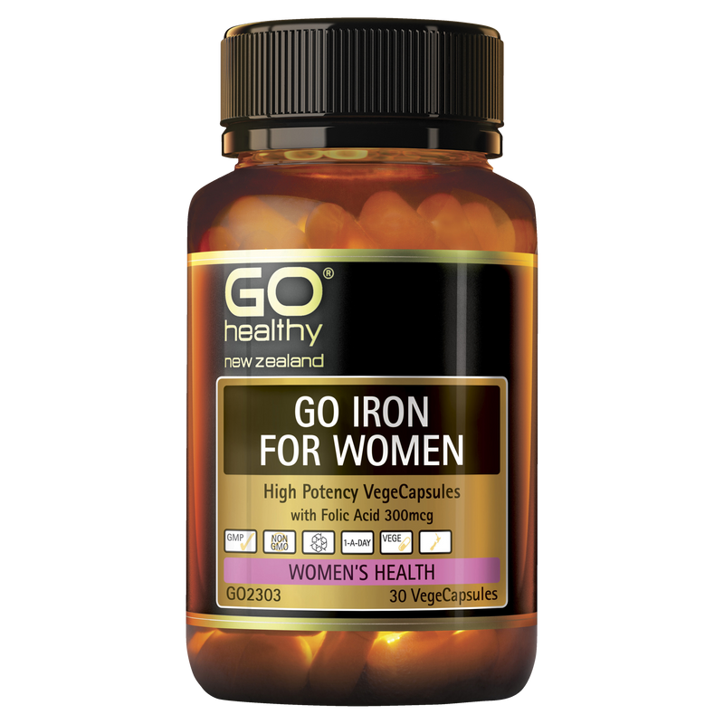 GO Iron for Women 30vcaps