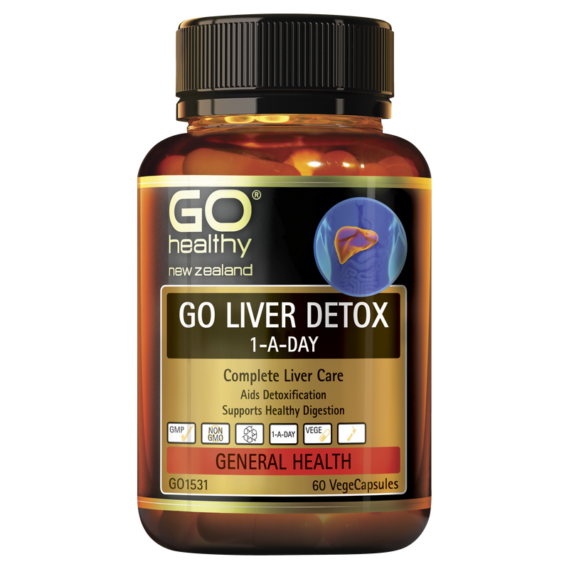 Go Healthy Liver Detox 1-A-Day 60vcaps