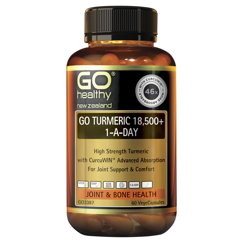 Go Healthy Turmeric 18500+ 1ADay 60vcaps