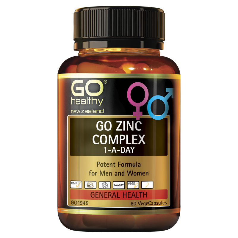 GO Zinc Complex 1-A-Day VCaps 60s