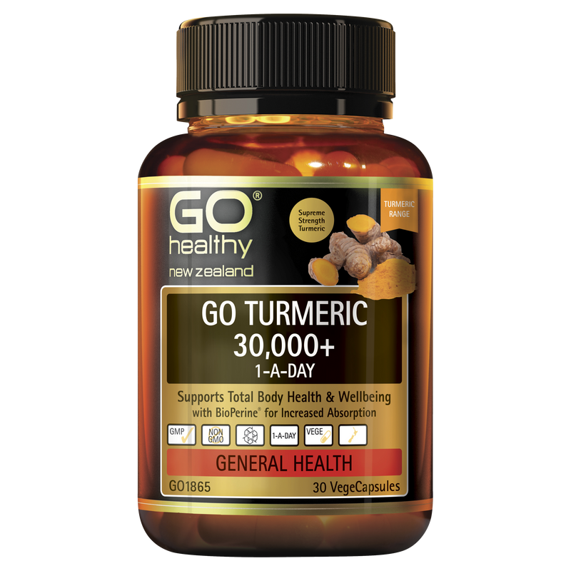 Go Healthy Turmeric 30000+ 1ADay 30Vcap