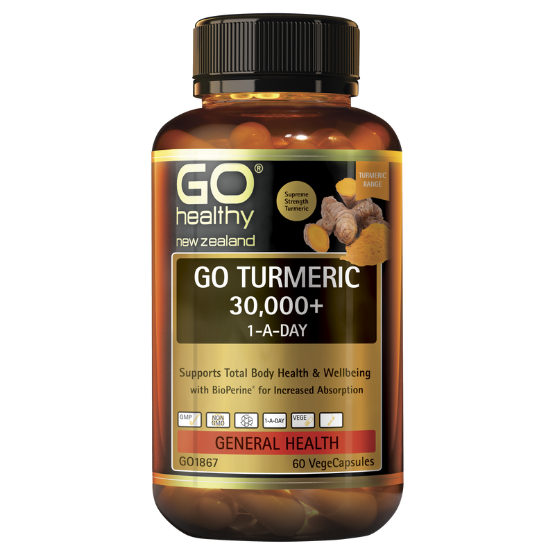 GO Turmeric 30000+ 1ADay 60Vcap