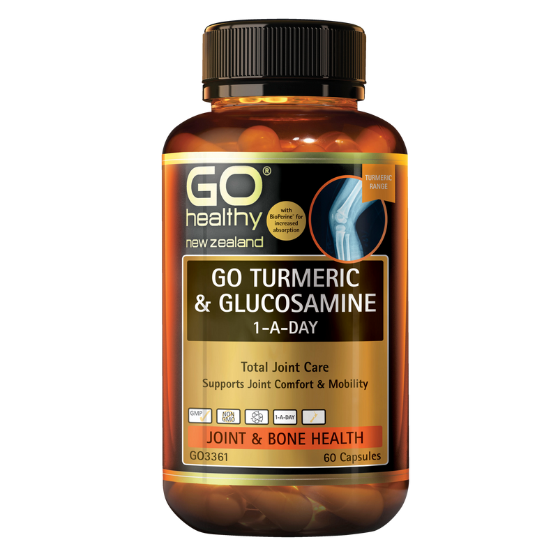 GO Turmeric + Glucos. 1ADay 60cap