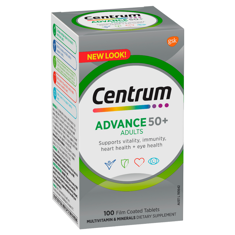 CENTRUM Advance 50+ 100s