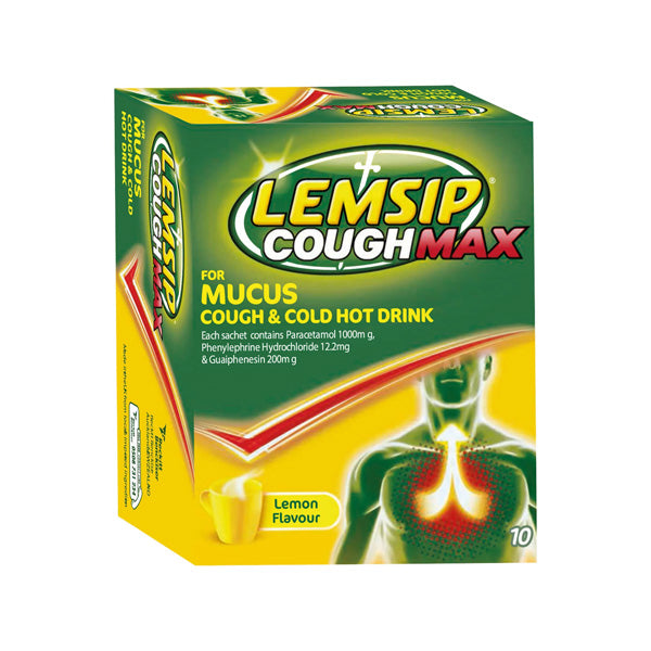 Lemsip Max Mucus Cough Hot Drink 10
