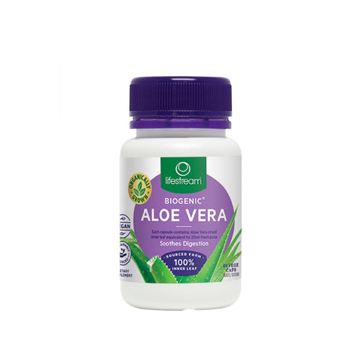 LS Biogenic Aloe Vera Vege Caps 60s