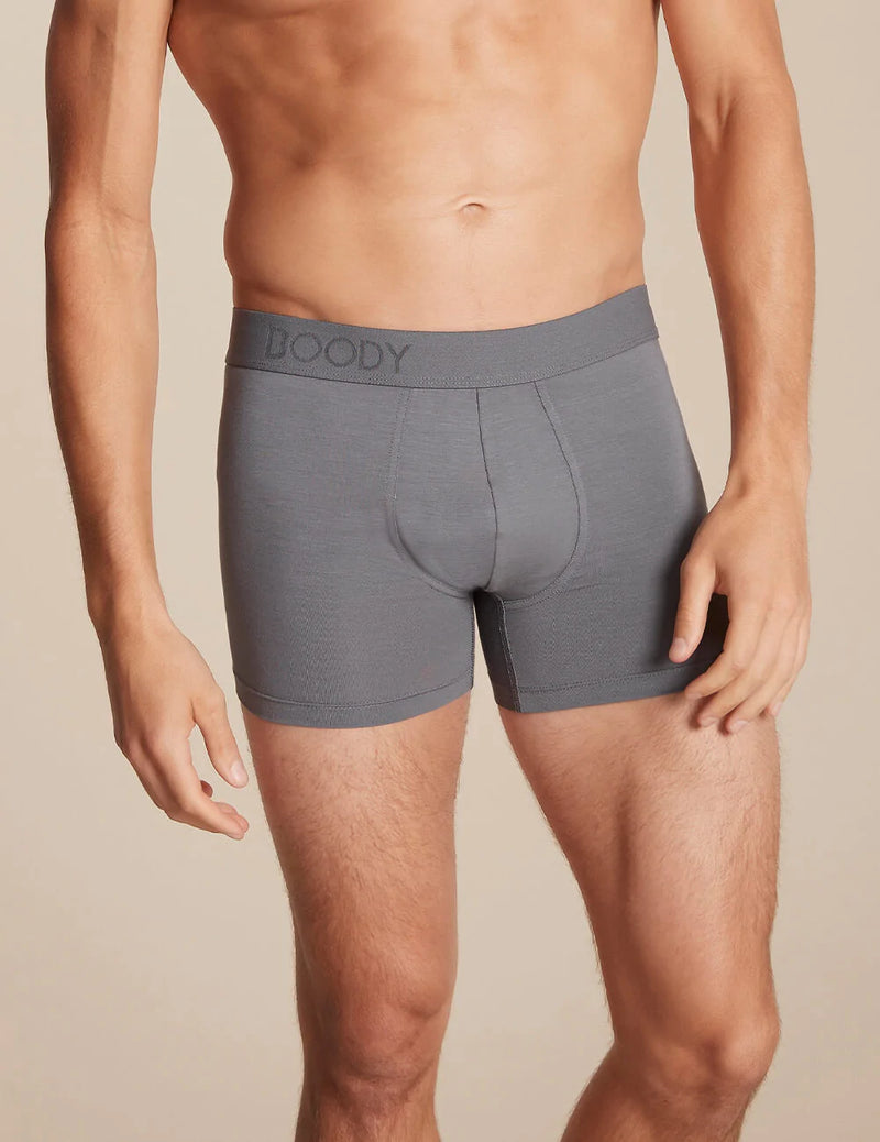 BOODY Men Boxers Grey L