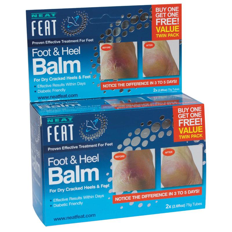 NEAT Foot & Heel Balm 75g 2pk