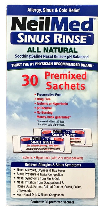 NEILMED Sinus Rinse PreMix Sach 30s