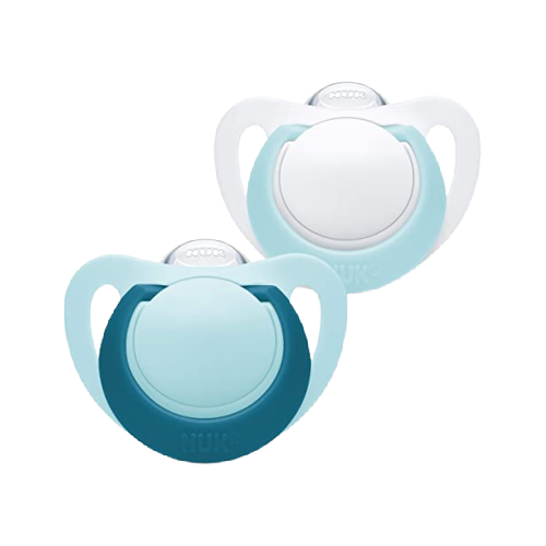 NUK Genius Sil. Soother 6-18m 2pk