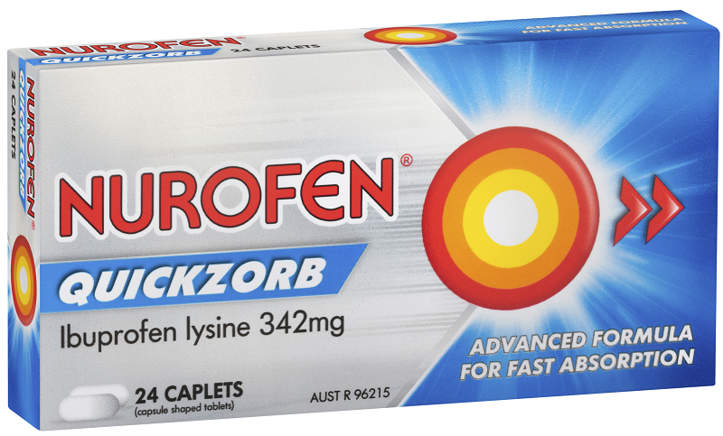 NUROFEN Quickzorb Caps 24s