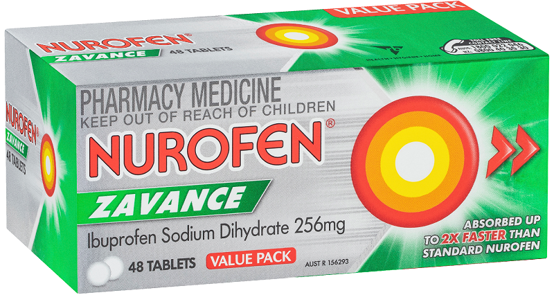 NUROFEN ZAVANCE Tabs 48s