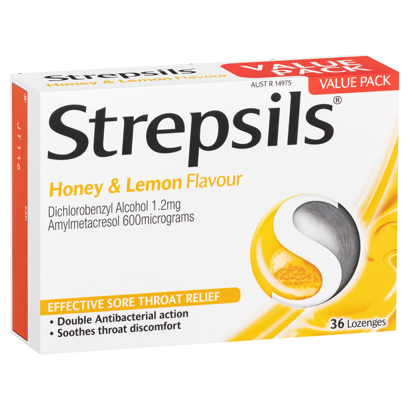 STREPSILS Lozenge Honey/Lemon 36s