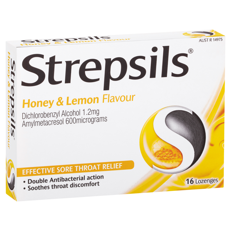 STREPSILS Honey & Lemon 16pk