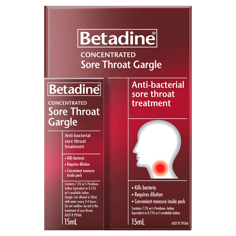 BETADINE Sore Throat Gargle 15ml