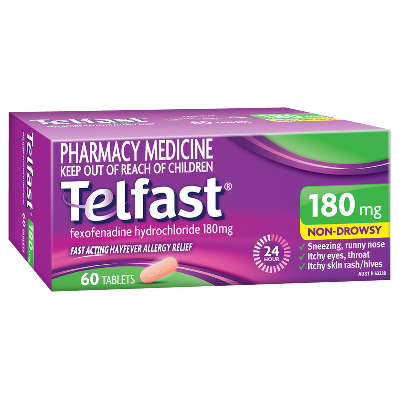 TELFAST Tablets 180mg 60s