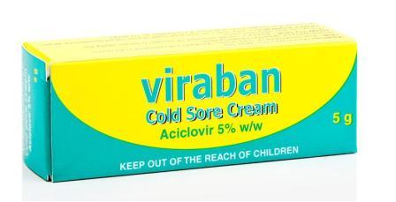 VIRABAN 5% (Aciclovir) CREAM 5g