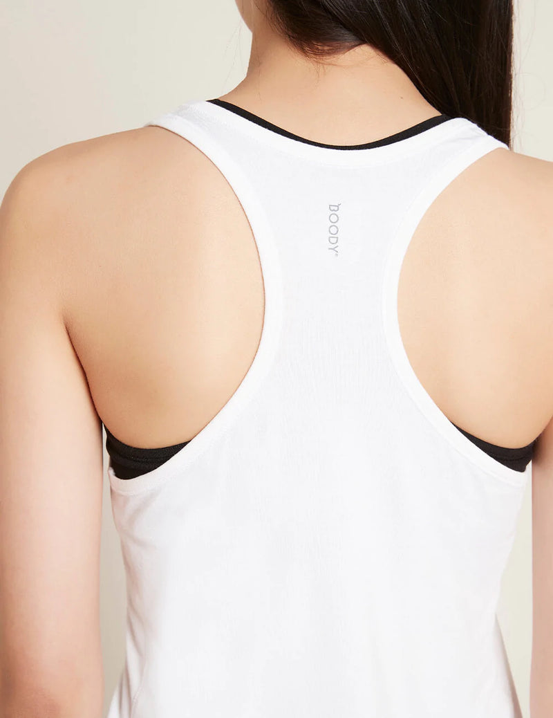 BOODY Act. W Racer Bk Tank Wht M