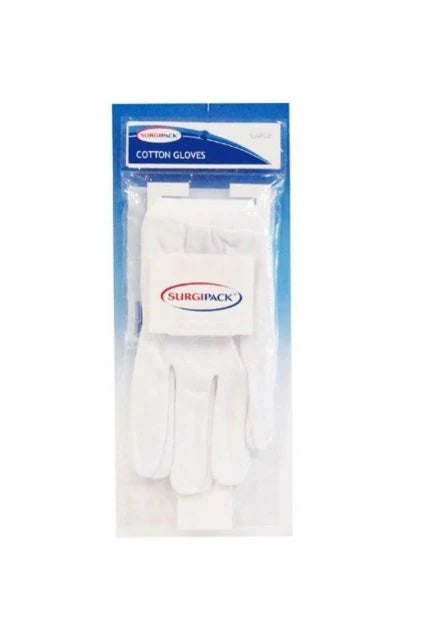 SP Gloves Cotton Reg H/Hands Lge