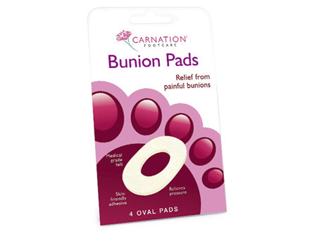 CARNATION Foot Bunion Ring Oval 4pk