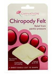 CARNATION Foot Chiropody Felt